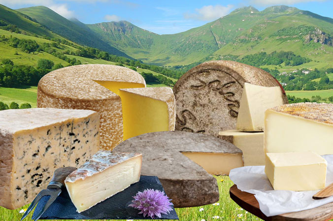 Les Produits de la Ferme du Gaec Gandilhon dans le cantal